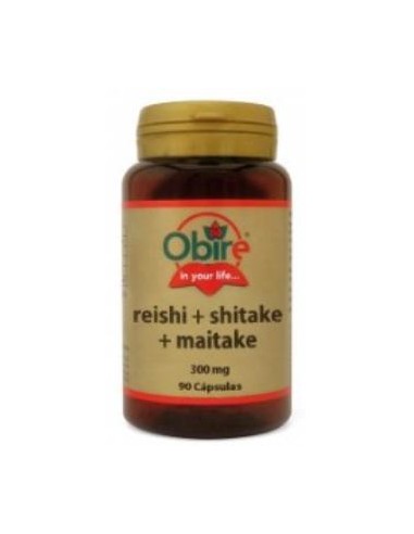 REISHI SHITAKE MAITAKE 90cap. OBIRE