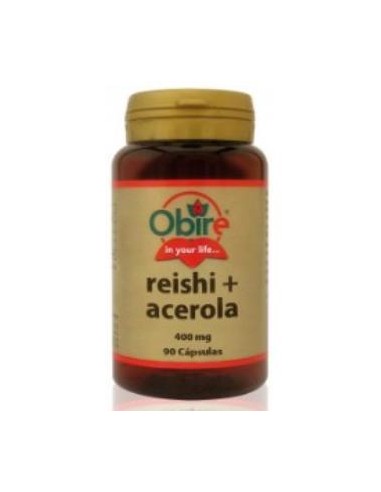 REISHI Y ACEROLA 400mg. 90cap. OBIRE