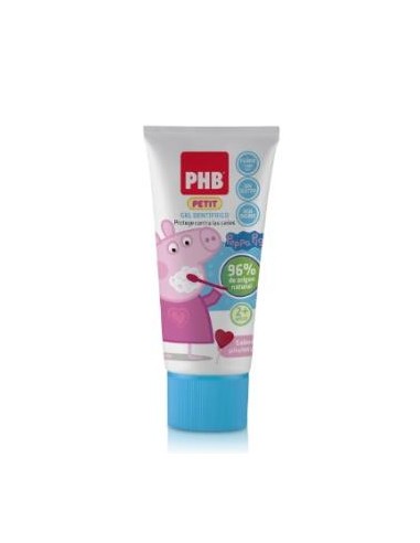 PHB PETIT PEPPA GEL DENTAL INFAN 2-6 ANOS 50ml