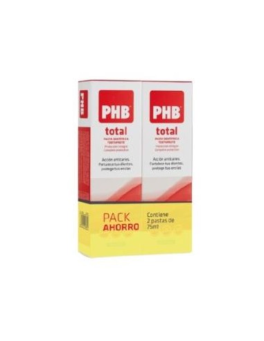 PHB TOTAL PASTA DENTAL DUPLO 2x75ml