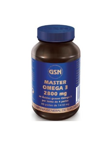 MASTER OMEGA 3 80perlas GSN