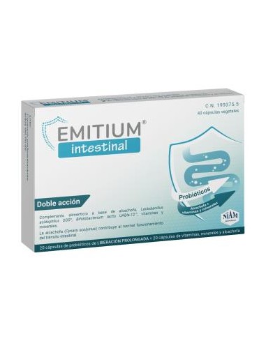 EMITIUM INTESTINAL 20+20cap.veg. NIAM