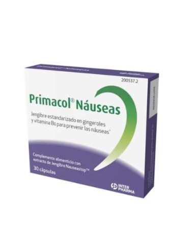 PRIMACOL NAUSEAS 30caps INTERPHARMA