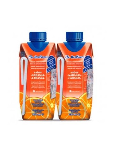 BIORALSUERO naranja 2x330ml. CASEN