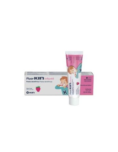 FLUOR KIN PASTA DENTAL INFAN FRESA 2-6 AÑOS 50ml