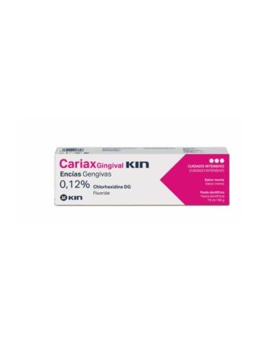 CARIAX GINGIVAL PASTA CLORHEXIDINA 0,12 75ml KIN