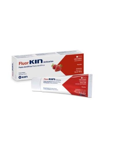 FLUOR KIN CARIES PASTA DENTAL FRESA 75ml 1450 PPM