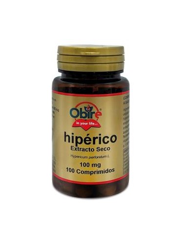 HIPERICO 100mg.( ext. seco) 100comp. OBIRE