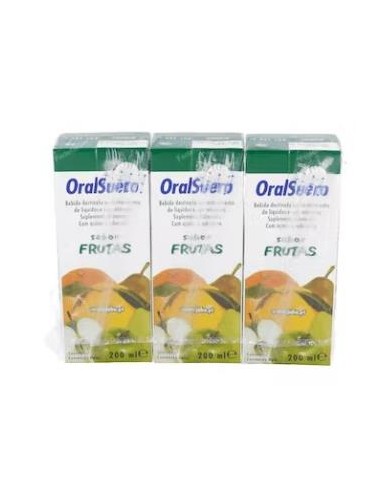 ORALSUERO frutas 3x200ml. CASEN