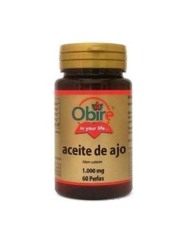 GARLIC OIL (ajo) 60perlas OBIRE