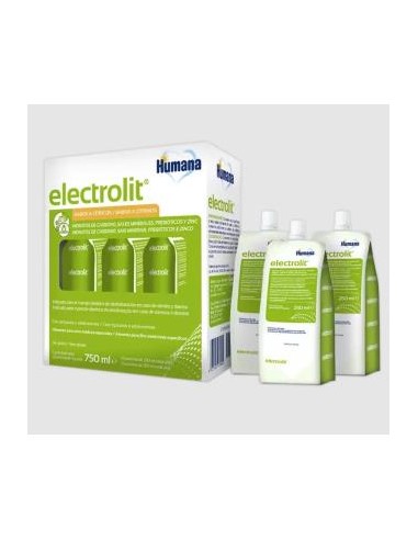 ELECTROLIT 3x250ml. HUMANA