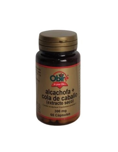 ALCACHOFA + COLA DE CABALLO (ext.seco) 60cap.** OBIRE