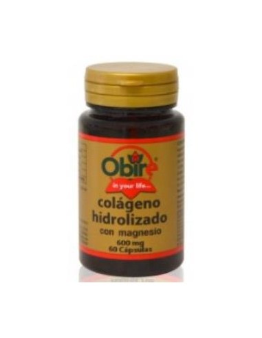 COLAGENO HIDROLIZADO CON MAGNESIO 60cap. OBIRE