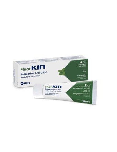 FLUOR KIN PASTA ANTICARIES MENTA FORTE 75ml