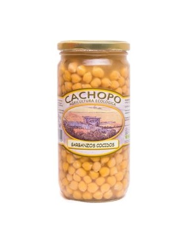 GARBANZOS cocidos 720gr. ECO CACHOPO