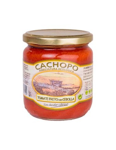 TOMATE FRITO con cebolla 370ml. ECO CACHOPO