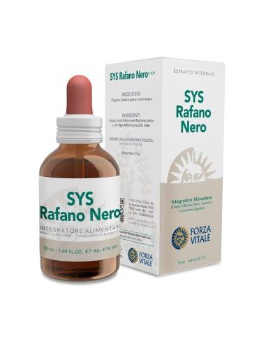 SYS.RAFANO NERO (rabano negro) 50ml. FORZA VITALE