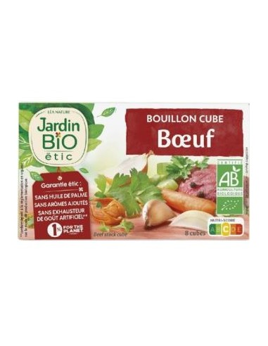 CALDO DE CARNE 8cubitosx10g BIO JARDIN BIO