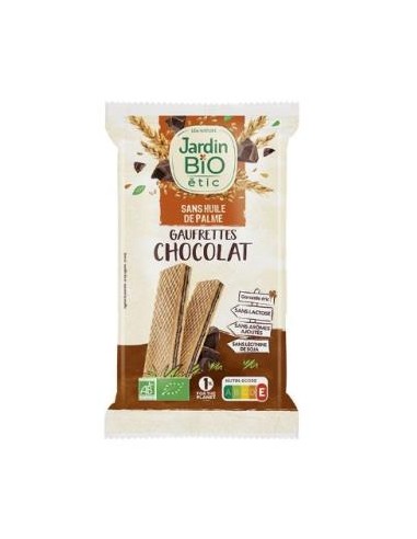 WAFERS DE CHOCOLATE 200gr. BIO VEGAN JARDIN BIO