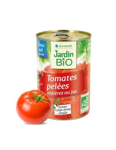 TOMATES ENTEROS pelados 400gr. BIO JARDIN BIO