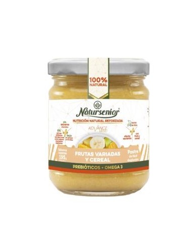 POSTRE DE FRUTAS VARIADAS 195gr. NATURSENIOR