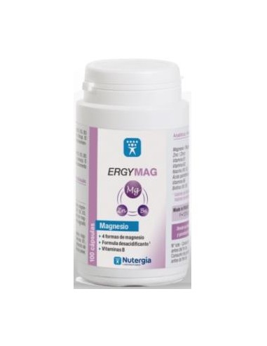 ERGYMAG (remineralizante y desacidificante) 100cap NUTERGIA