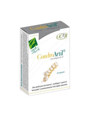 CONDROARTIL con colageno UC-II 30cap. CIEN POR CIEN NATURAL