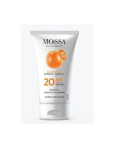 NATURAL SUN SPF20 rostro-cuerpo 100ml. ECO MOSSA