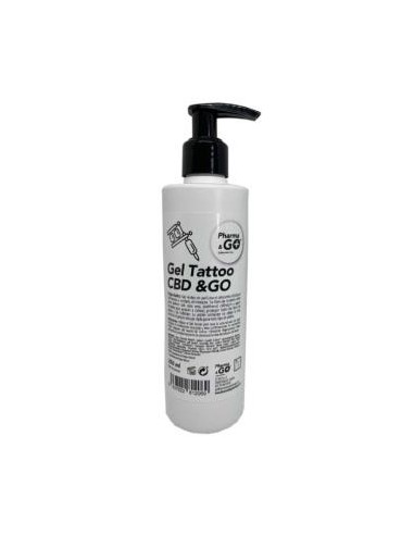 GEL TATTOO CBD 250ml. PHARMA & GO