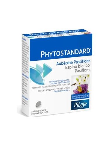 PHYTOSTANDARD espino blanco-pasiflora 30comp. PILEJE