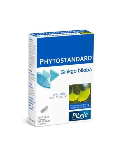 PHYTOSTANDARD ginkgo 20cap. PILEJE