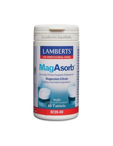 MAGASORB 150mg (alta absorcion) 60comp. LAMBERTS