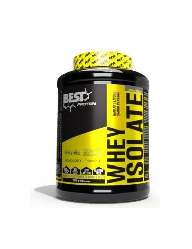 WHEY ISOLATE platano 2000gr. BEST PROTEIN