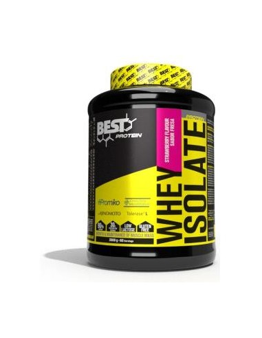 WHEY ISOLATE fresa 2000gr. BEST PROTEIN