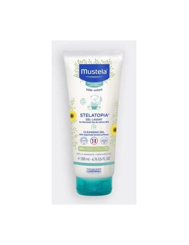 STELATOPIA gel de baño bebe-niño 200ml. MUSTELA