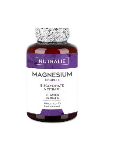 MAGNESIO BISGLICINATO - CITRATO complex 120cap. NUTRALIE