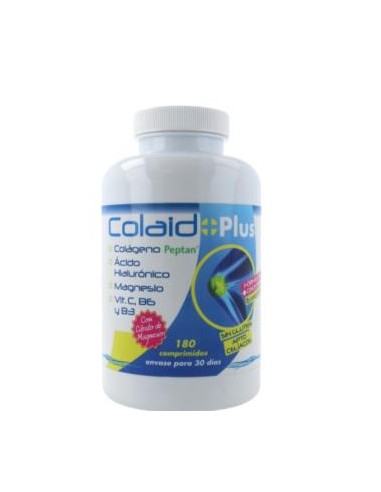 COLAID PLUS colageno,ac.hialuronico 180comp. JUST AID