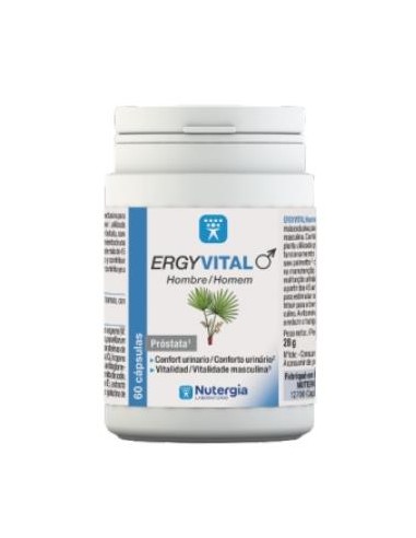 ERGYVITAL HOMBRE 60cap. NUTERGIA