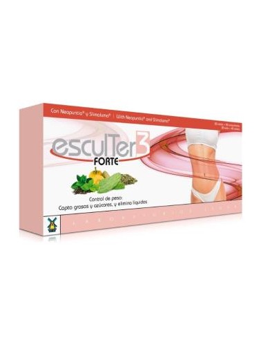 ESCULTER 3 FORTE 40comp + 20 viales TEGOR