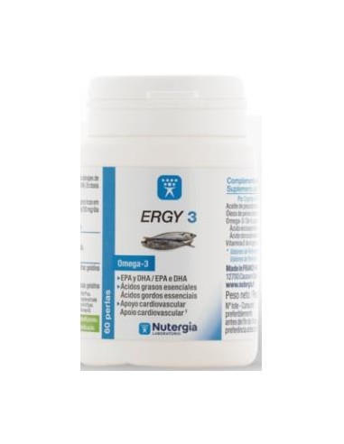 ERGY 3 60perlas NUTERGIA