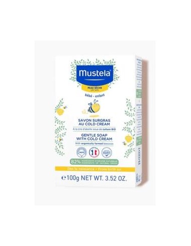 JABON SUPERGRASO AL COLD CREAM bebe-niño 100gr. MUSTELA