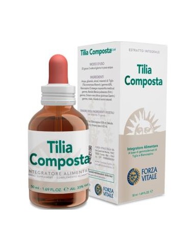 TILIA COMPOSTA extracto 50ml. FORZA VITALE