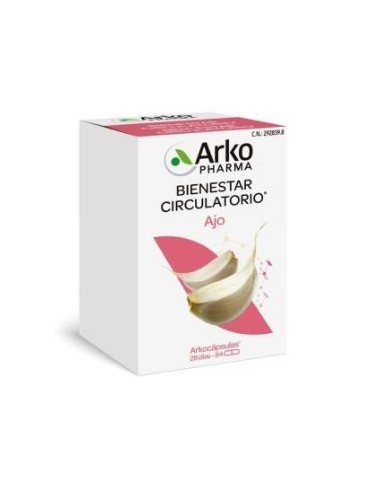 AJO 84arkocapsulas. BIO ARKOPHARMA