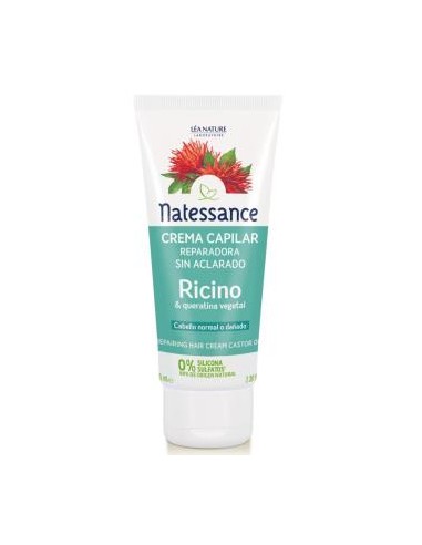 CREMA CAPILAR RICINO reparadora 100ml NATESSANCE