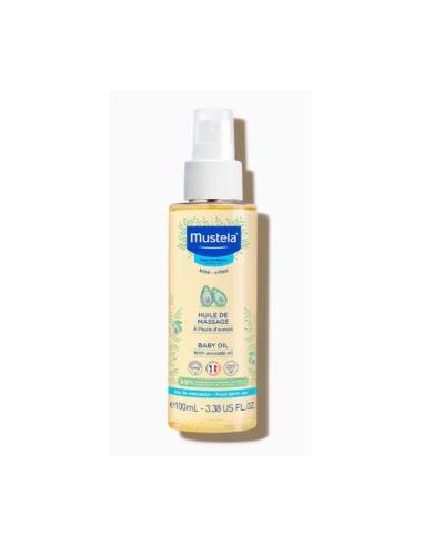 ACEITE DE MASAJE bebe-niño 100ml. MUSTELA