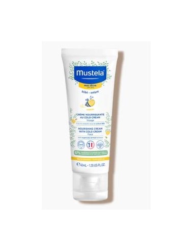 CREMA FACIAL AL COLD CREAM nutritiva bebe-niño 40m MUSTELA