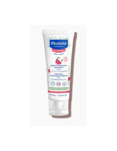 CREMA FACIAL confort hidratante bebe-niño 40ml. MUSTELA