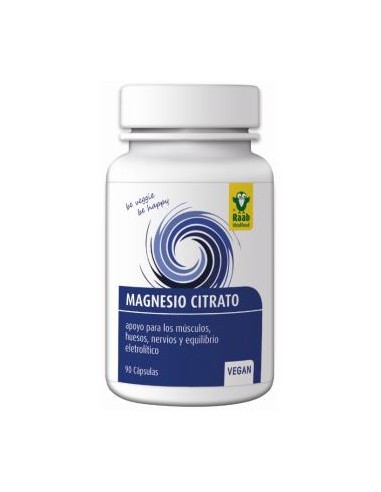 CITRATO DE MAGNESIO 90cap. SG VEGAN RAAB VITALFOOD