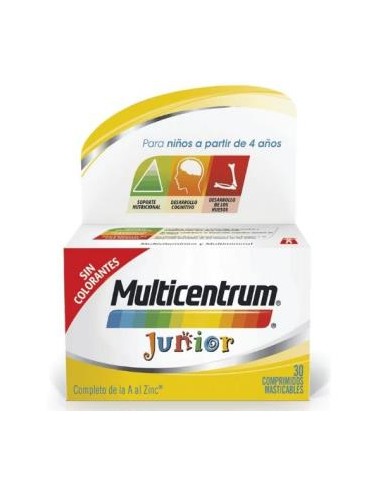 MULTICENTRUM JUNIOR 30tabs. mast.