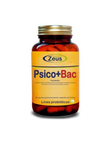 PSICO+BAC (psicobiotic) 30cap. ZEUS